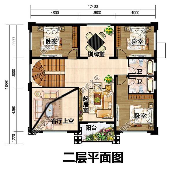 130平三層別墅設計，多種風格供你選擇，都是精品圖