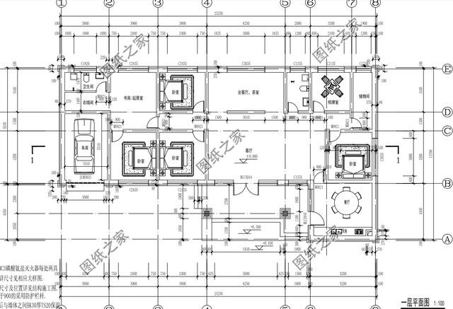 平房帶車庫效果圖，一層自建房也能這樣洋氣
