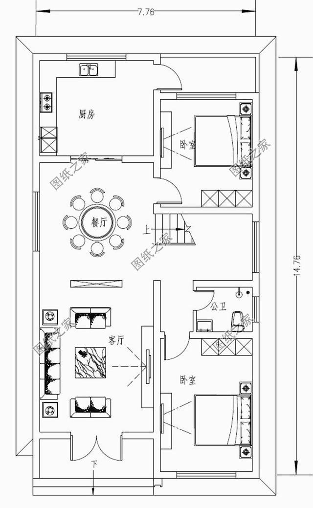 農村四層自建房效果圖，蓋起來毫不遜色，高端大氣上檔次