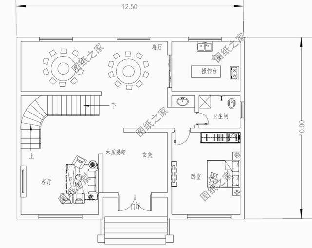 農村三層帶地下室戶型圖，有全套圖紙，簡直秒殺村長家