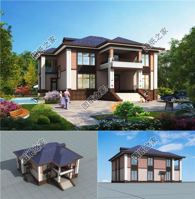 農村自建房二層復式戶型任你挑選，這三款最受歡迎，只想說，真好看