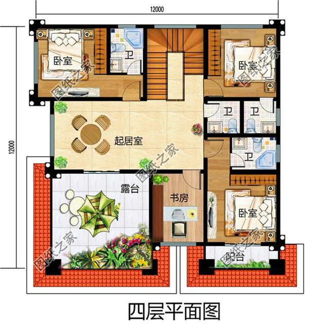 超火的南方農村三層半房屋圖，這樣的別墅誰敢說不好看，你肯定沒見過