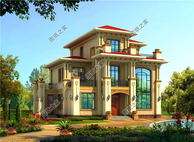 三款150平米三層房子設計圖，絕對值得建的房子，建出來比效果圖還好看