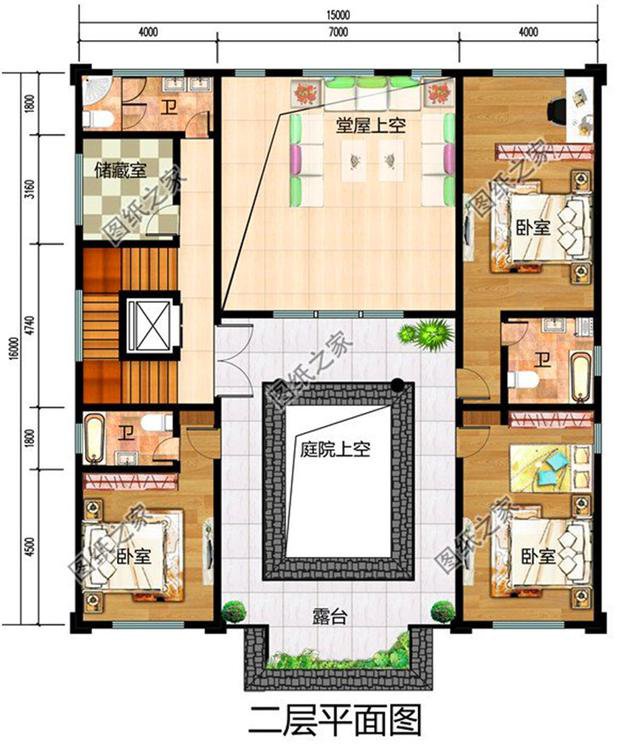 三款農村自建小四合院圖，這才是咱們老百姓該住的房子，太美了