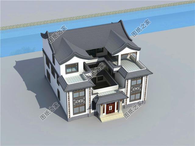 三款農村自建小四合院圖，這才是咱們老百姓該住的房子，太美了