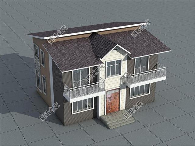 120平普通農村建房設計圖，造型完美，農村建房最明確的選擇