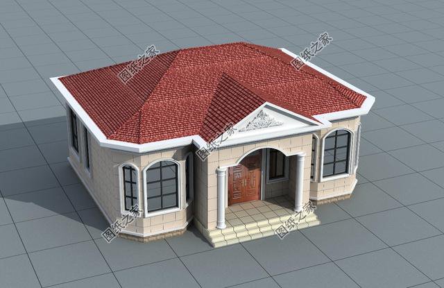 120平普通農村建房設計圖，造型完美，農村建房最明確的選擇