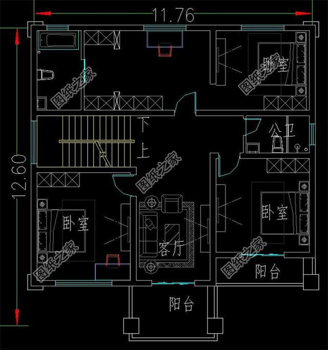 2026年新款三層別墅設計圖紙，功能齊全，讓農村房屋變的不在普通