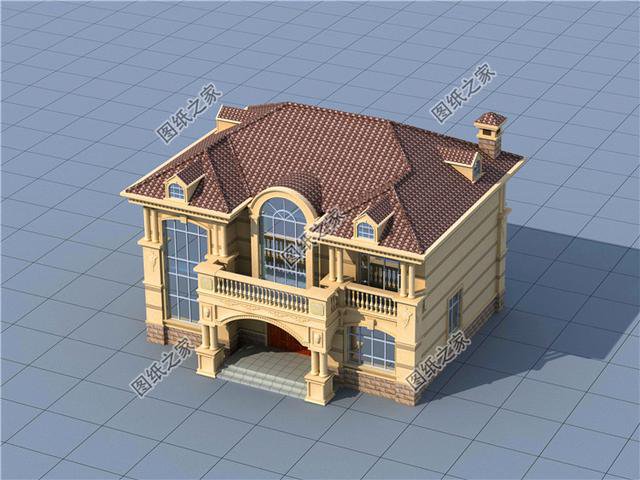 四款簡單又好看的二層磚混別墅設計效果圖，沒有中意的算我輸