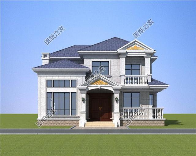 二層120平復式樓房圖，氣派經典設計，內部空間感爆棚