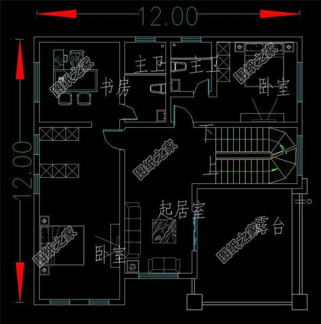 好看三間三層房屋圖，戶型住著舒服，這才是建房的好選擇