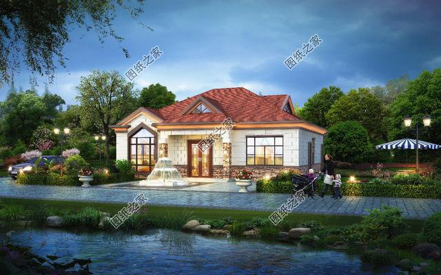 農村三開間樓房戶型圖，三代人居住沒問題，處處有他的魅力所在