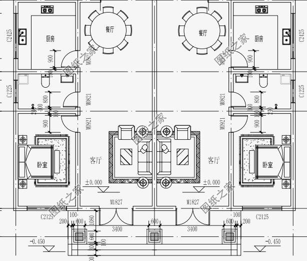 農村兩兄弟合并別墅設計圖，建起來霸氣的不行，成為全村的驕傲