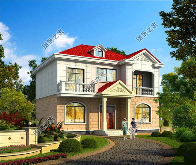 四款農村最實用的二層房設計圖，經濟實用，來看看你最喜歡哪一款？