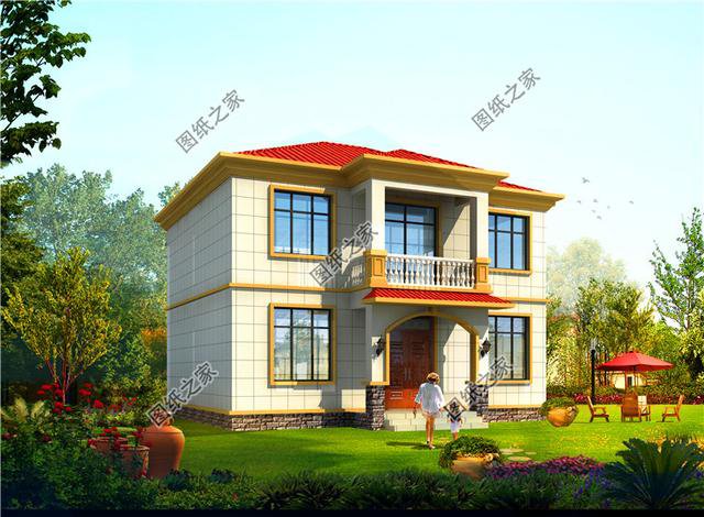 四款農村最實用的二層房設計圖，經濟實用，來看看你最喜歡哪一款？