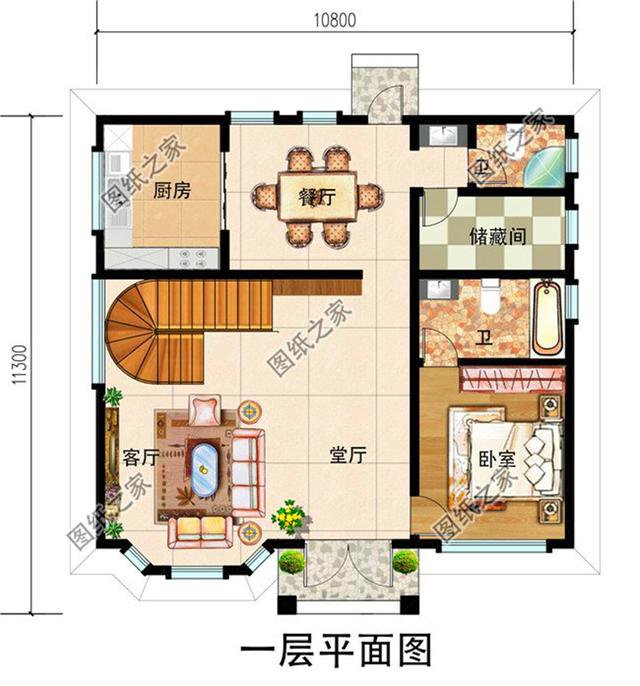三款25萬左右農村別墅設計圖，你想要的戶型都有，看完心動了