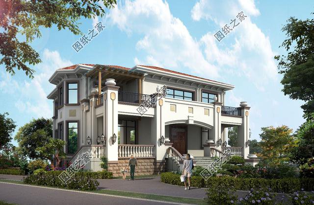 農(nóng)村自建二層磚混結(jié)構(gòu)小別墅，回家鄉(xiāng)建一棟倍有面