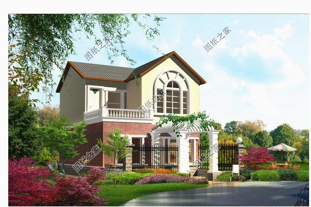 100平米鄉(xiāng)村二層自建房戶型圖，年輕人都該這樣建房，大家都很服氣