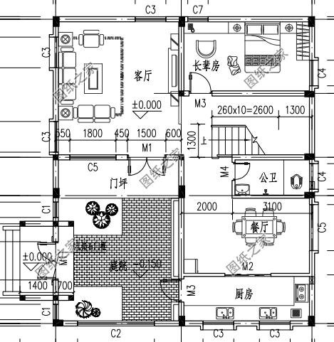 徽派建筑三層別墅設計圖，讓農村房屋變的不在普通