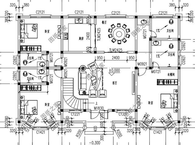這3套二層復式房子設計圖，滿足我對家的所有向往