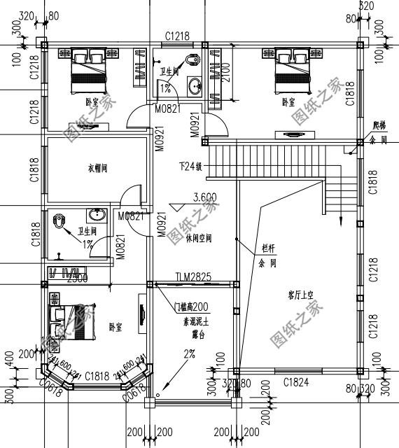 這3套二層復式房子設計圖，滿足我對家的所有向往