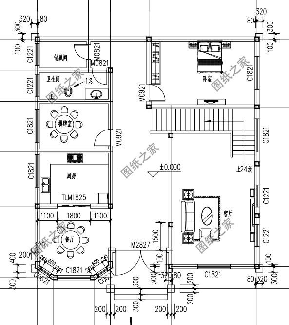 這3套二層復式房子設計圖，滿足我對家的所有向往