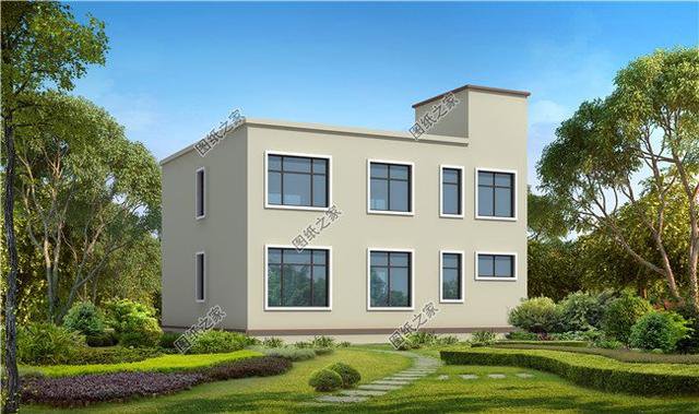 現(xiàn)代式120平米到140平米左右農(nóng)村二層自建房，適合多數(shù)農(nóng)村自建房朋友的需要