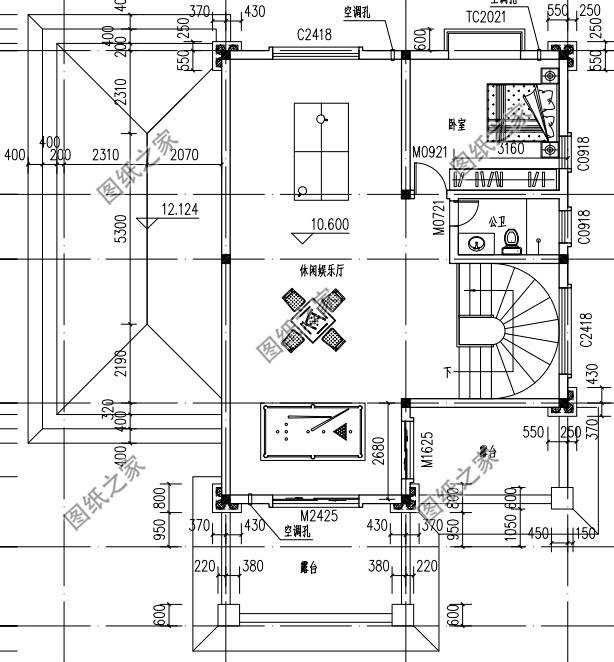 最新款農村三層半別墅圖紙，必將成為農村里數一數二的人