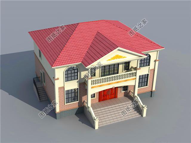 農村自建房設計圖15×12米，簡約大氣，內部結構簡單明了