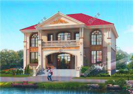 農村自建房設計圖15×12米，簡約大氣，內部結構簡單明了