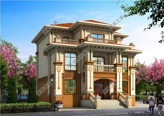 2026款農村三層別墅設計圖，簡單實用，收藏圖紙早晚用得上