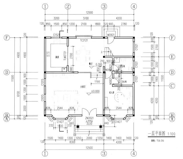 農村自建兩層樓房設計圖，外觀大氣款，看著就有面兒