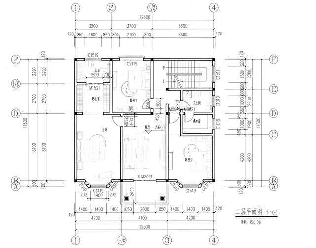 農村自建兩層樓房設計圖，外觀大氣款，看著就有面兒