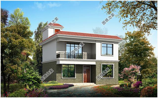 農村兩層90平自建房，小戶型也功能齊全，你難道不心動嗎？