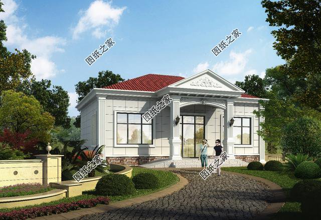 五款經(jīng)典農(nóng)村一層一樓建房設(shè)計(jì)圖，蓋好比別墅都美