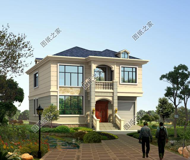 帶柴火房的農村二層別墅，兩代人生活都舒適，過完年就能蓋