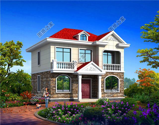 三款10x10自建房圖紙，好看又大方，咱們農村人就是要住得比城里好