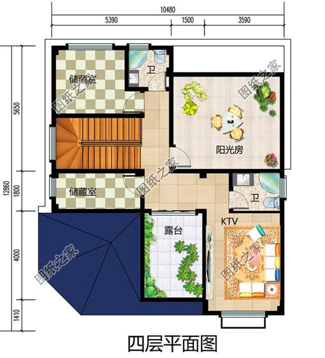 農村四層漂亮樓房設計圖，比城堡還漂亮，你們覺得呢？