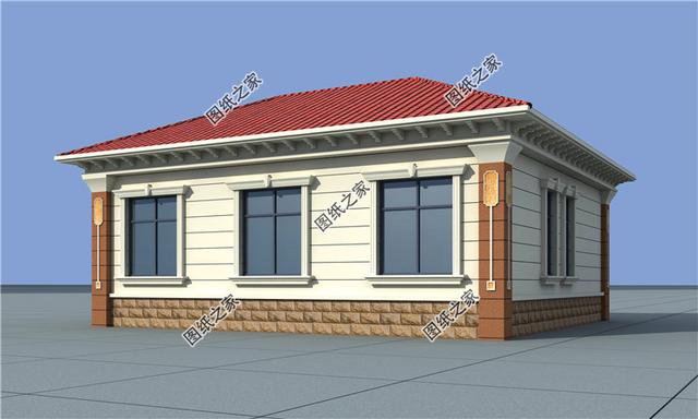 農村一層15萬元別墅設計圖，實用舒適關鍵造價低，簡直是太省錢了