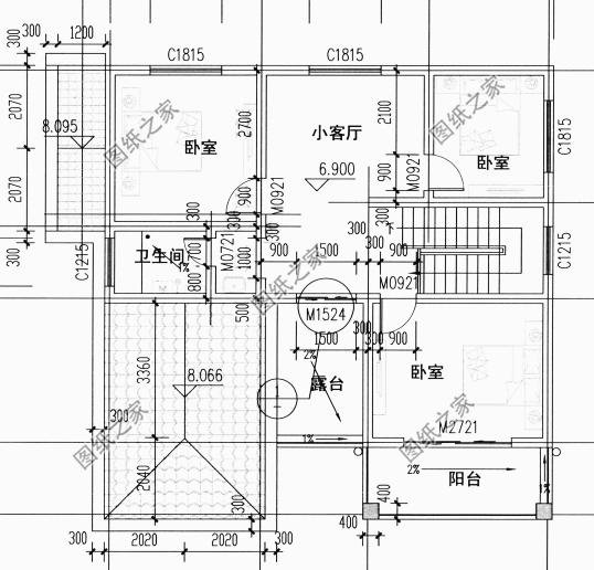 農(nóng)村自建房圖片三層，造型簡(jiǎn)單，布局緊湊，施工難度也不高