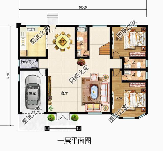 農村最漂亮的二層別墅，經典戶型，沒有中意的算我輸