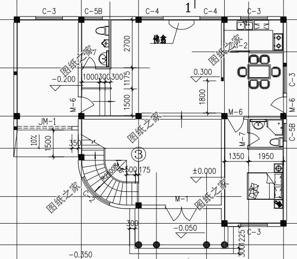 三層半農村別墅外觀圖，經濟實用才是關鍵，建房不要錯過