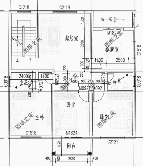 三層別墅住宅農村，外觀和戶型上完美搭配，真的還不錯
