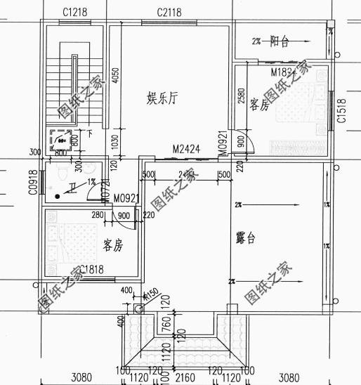 三層別墅住宅農村，外觀和戶型上完美搭配，真的還不錯