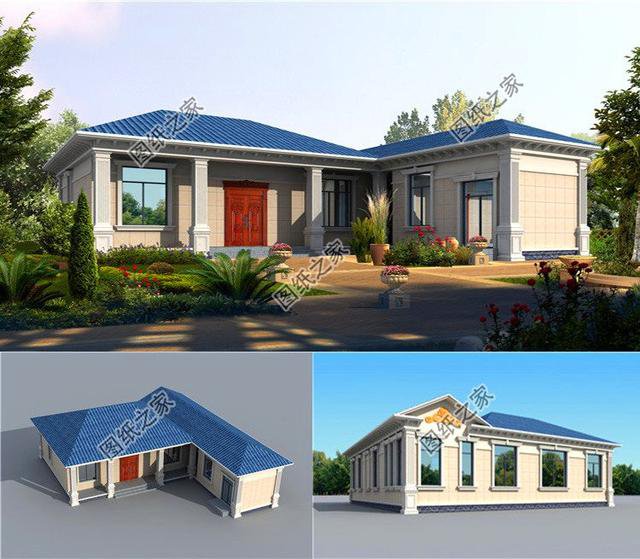 L型的房子怎么設計建房?這幾款布局設計非常到位，讓人看了就心動