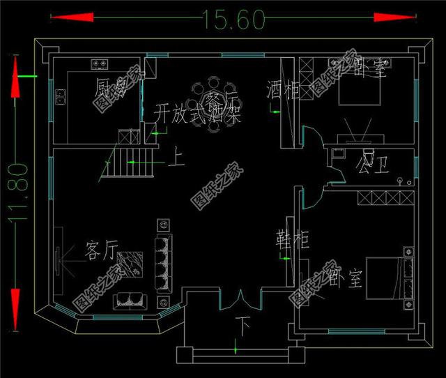 有陽臺四層樓房設(shè)計圖，建一棟在村里倍有面，你值得擁有
