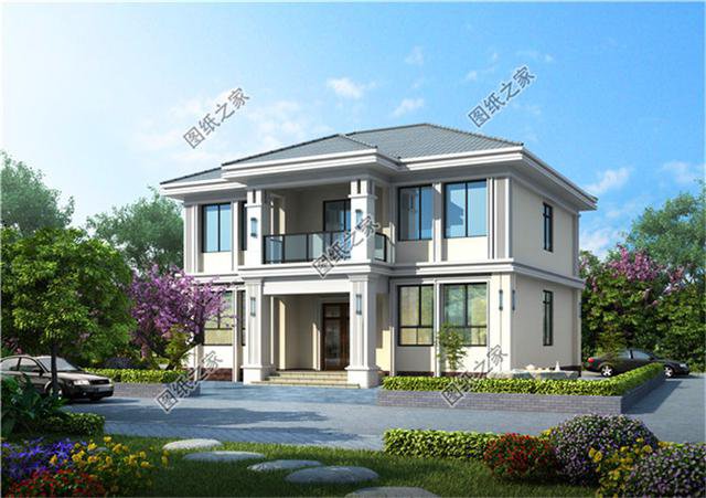 農(nóng)村建房二樓設(shè)計(jì)圖，造價(jià)經(jīng)濟(jì)，城里買房不如回家建房