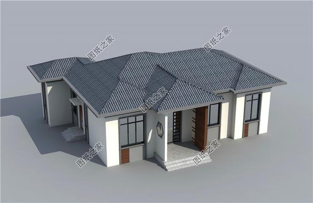 農村三室一廳設計圖，外觀大氣，布局實用又合理，真不錯！