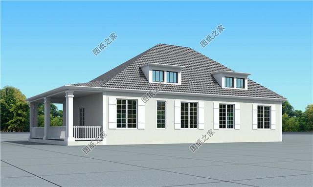 農村三室一廳設計圖，外觀大氣，布局實用又合理，真不錯！