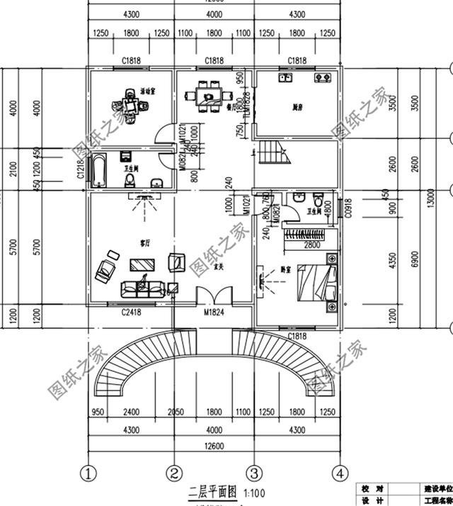 三層半農村別墅外觀圖，簡約大氣，功能豐富，這才是真正的別墅